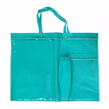 ToteOlogy Teal Ruler and Notion Tote