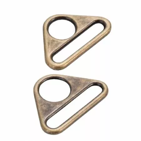 Triangle Ring Flat 1-1/2in Antique Brass Set of Two ByAnnie