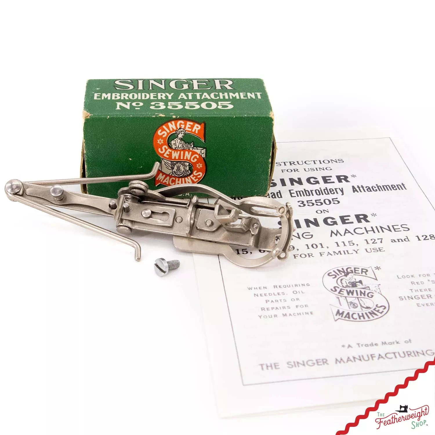 Two Thread Embroidery Attachment, Singer (Vintage Original)