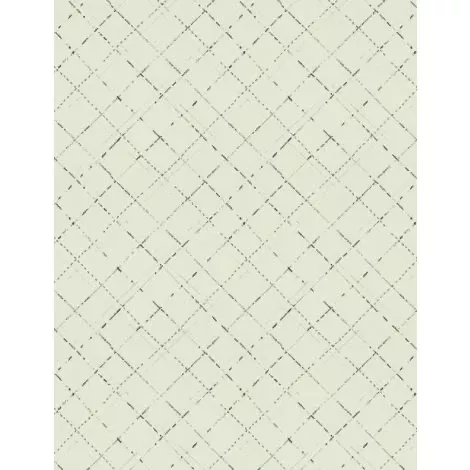Wilmington Prints - Au Naturel - Diagonal Plaid Green