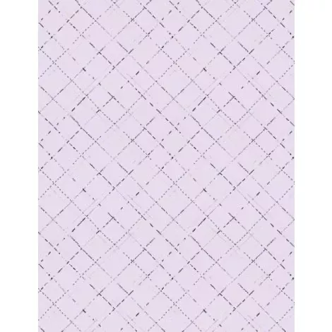 Wilmington Prints - Au Naturel - Diagonal Plaid Purple