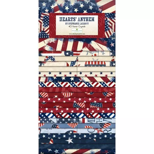 Wilmington Prints - Hearts’ Anthem 2 1/2” Jelly Roll