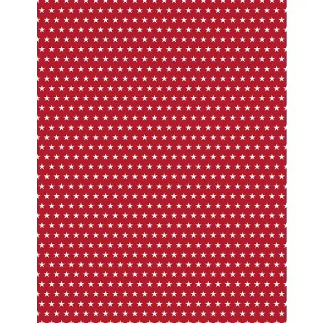 Wilmington Prints - Hearts’ Anthem - Stars Allover Red