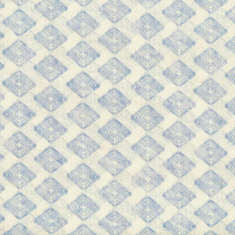 Wilmington Prints - Hydrangea Mist - Diamonds Blue