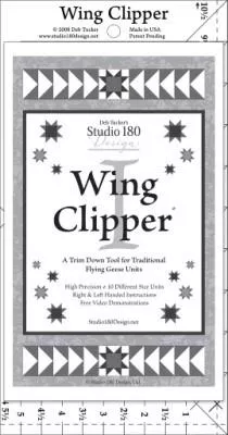 Wing Clipper Ruler by Studio 180
