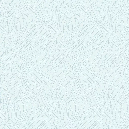 A Winter's Day - Golden Pine Light Aqua - Jackie Robinson - Benartex Fabrics