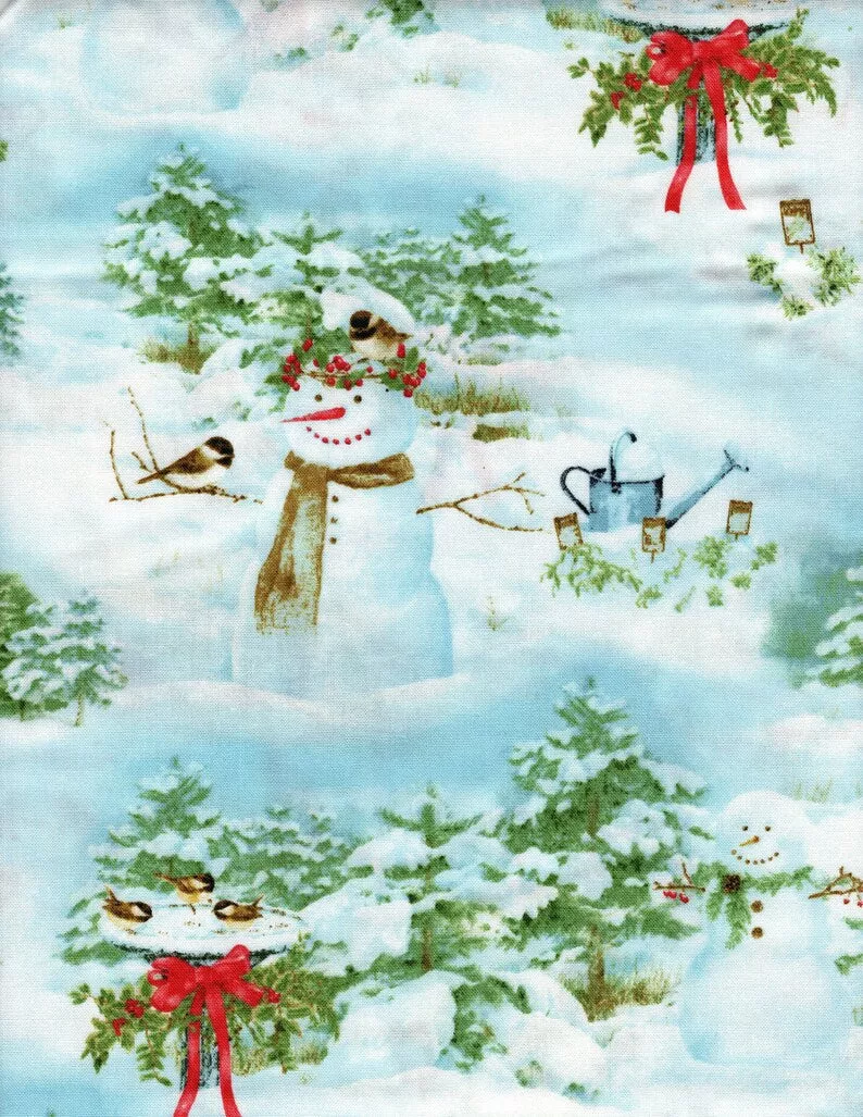 A WINTER SONG 9823-11 SNOWMEN