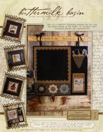 With thy Needle Thy Time is Mine - Creative Finishing