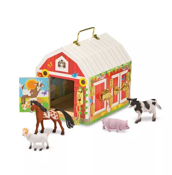 Wooden Latches Barn Melissa & Doug