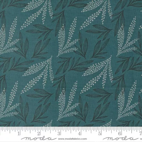Woodland Wildflowers Dark Lake By Fancy That Design House For Moda Fabrics