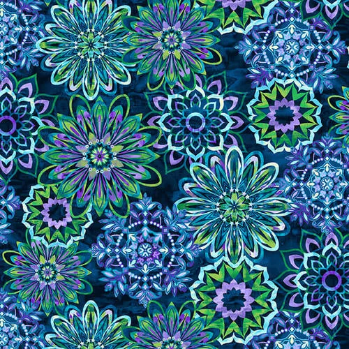 Woodland Wonders - Medallion in Navy - Studio e