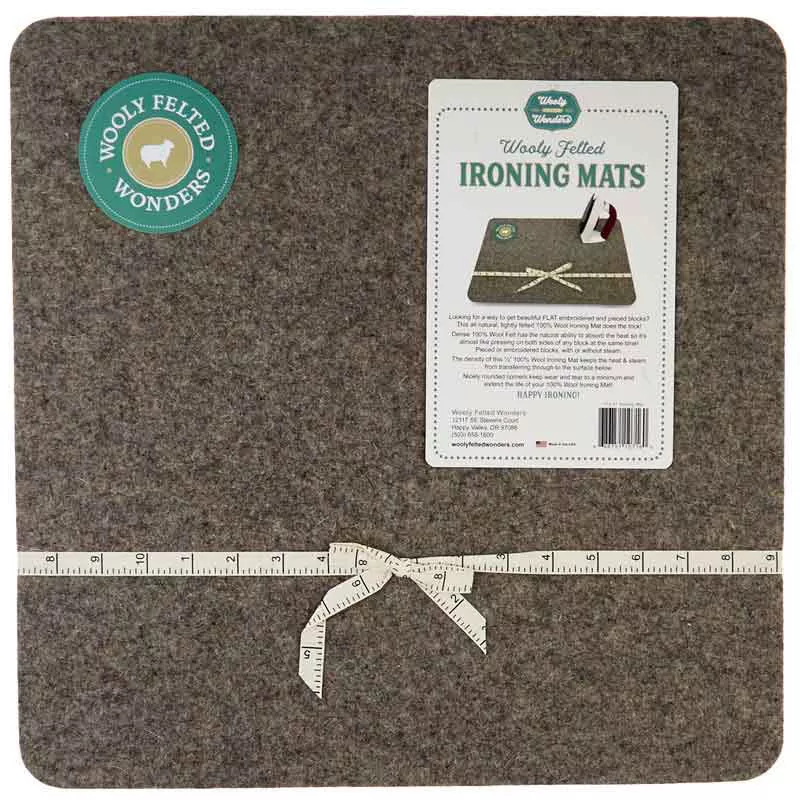 Wool Felt Iron Mat 17 x 17