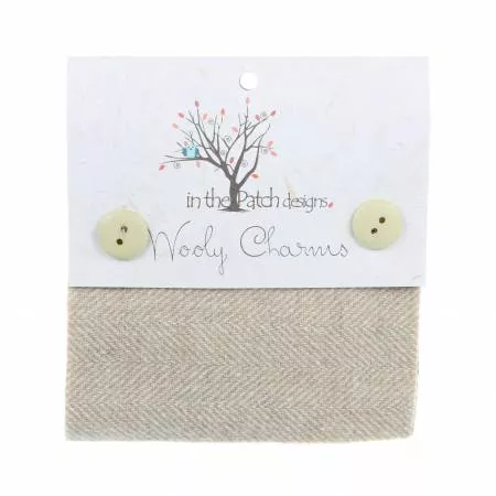 Wooly Charms 5in x 5in Candy Corn 5ct