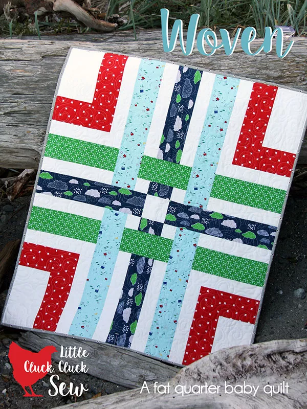 Woven Baby QuiltCluck Cluck Sew CCS165