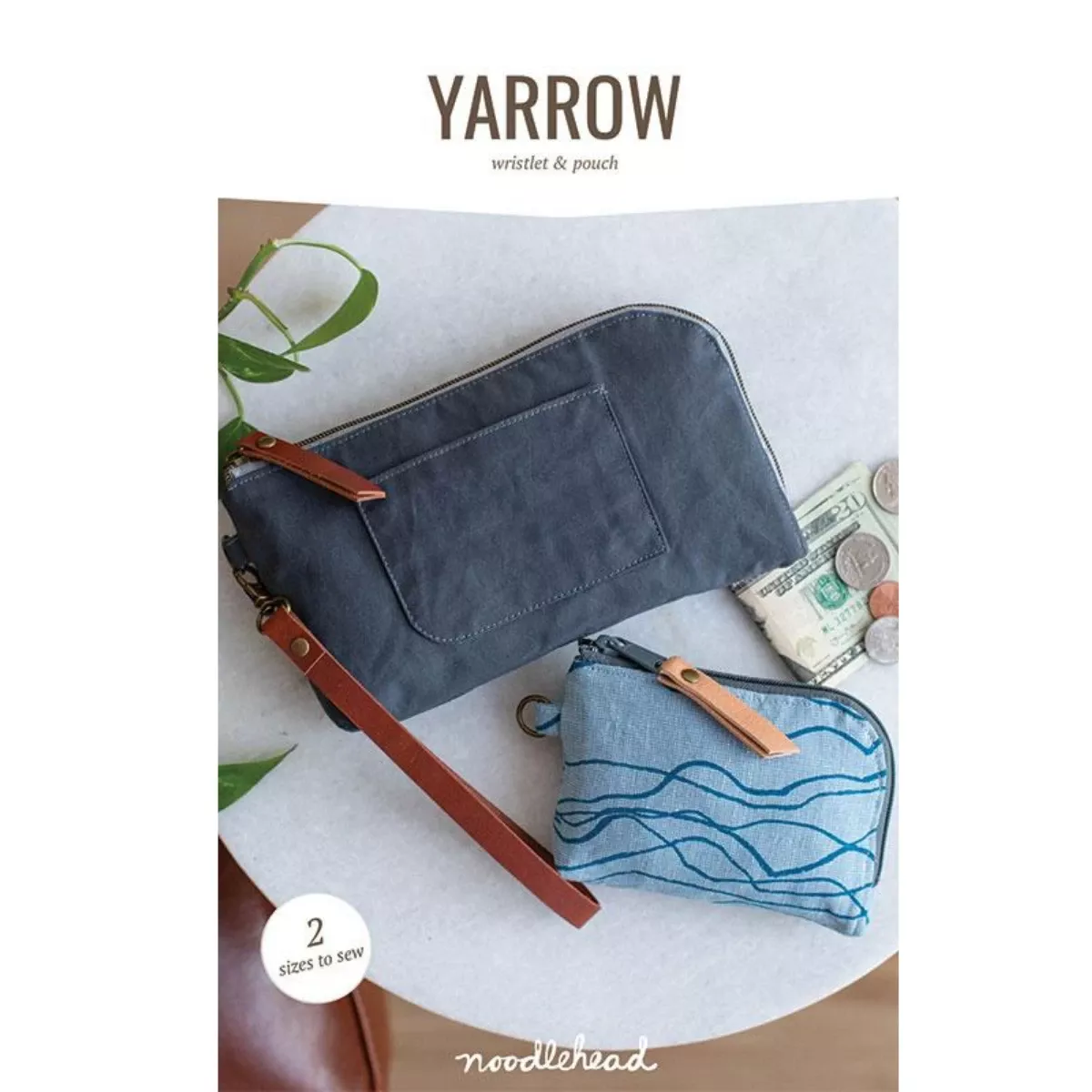 Yarrow Wristlet and Pouch Bag Pattern