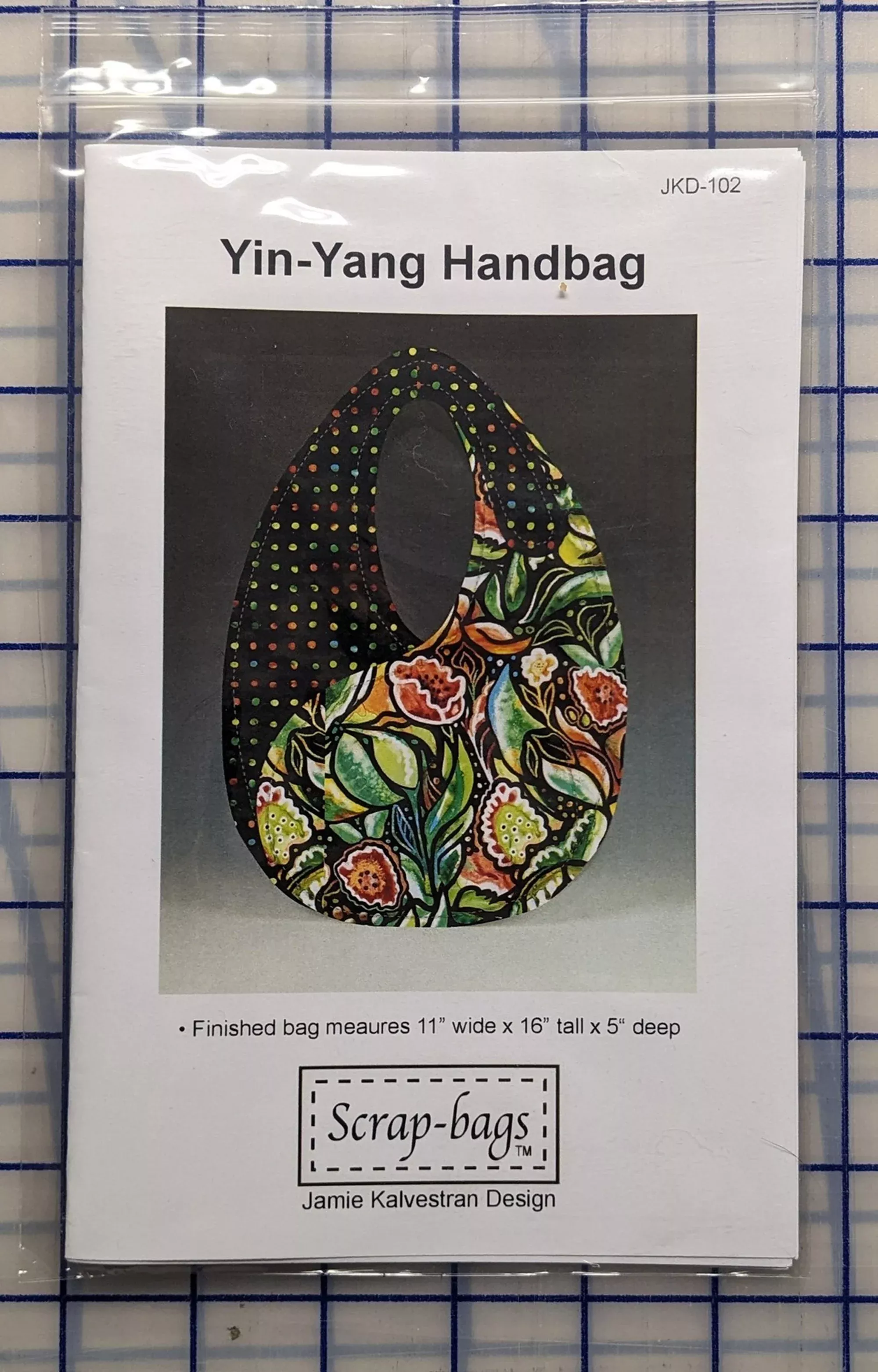 Yin-Yang Handbag Pattern by Scrap-bags
