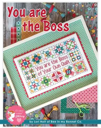 You are the Boss Cross Stitch Kit