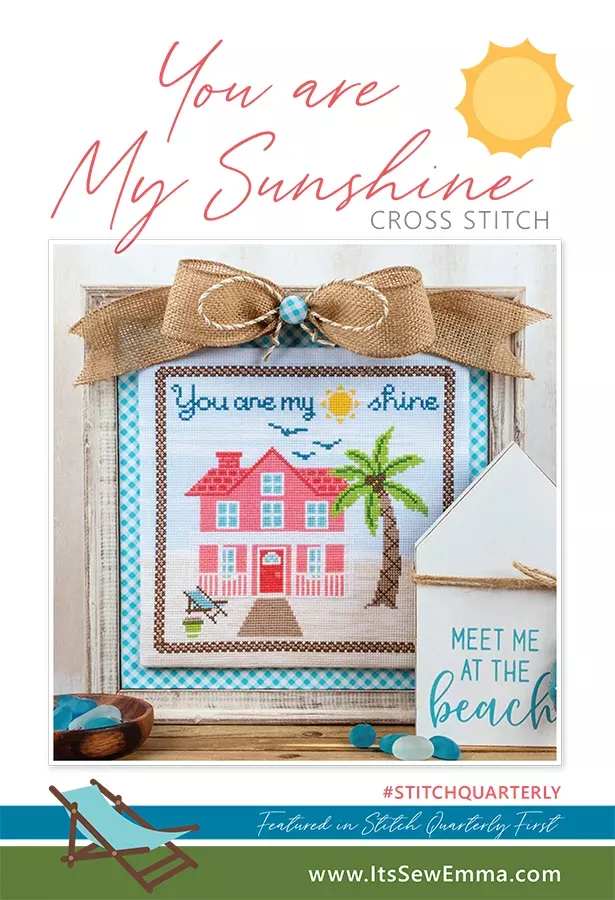 You are My Sunshine Cross Stitch PatternIt's Sew Emma #ISE-475