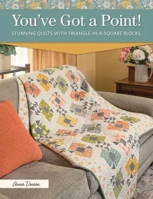 You've Got a Point! : Stunning Quilts with Triangle-In-A-Square Blocks Pattern Book by Anna Dineen