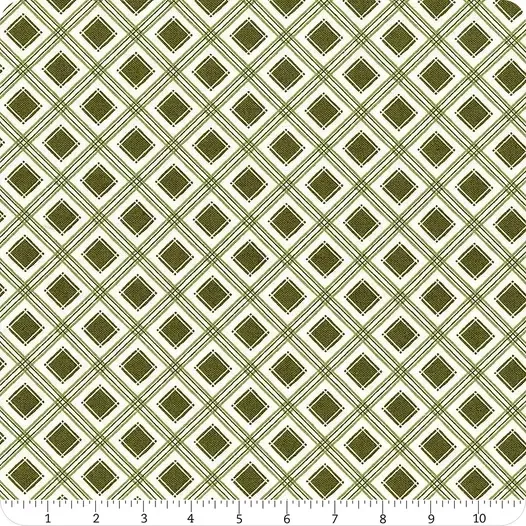 Yuletide Forest - Plaid - Green Quilting Cotton by Katherine Lenius for Riley Blake
