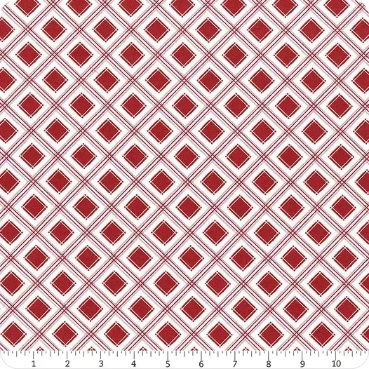 Yuletide Forest - Plaid - Red Quilting Cotton by Katherine Lenius for Riley Blake