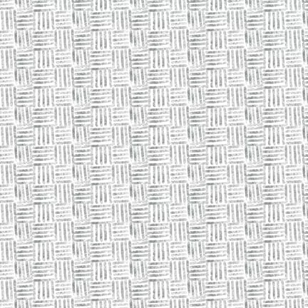 Zanzibar - Abstract - Lt Gray Quilting Cotton by Danielle Hartgers for Blank Quilting