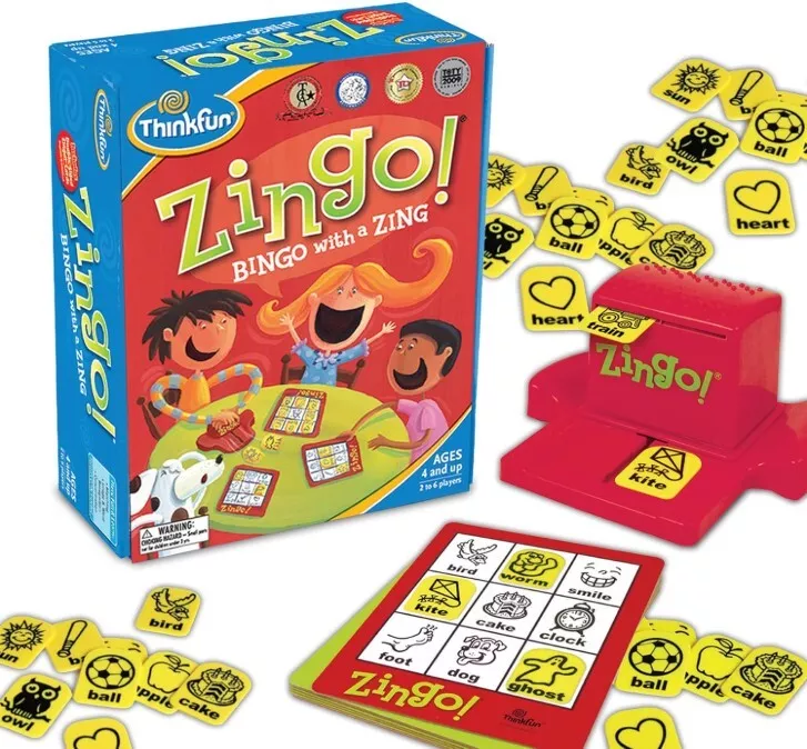 Zingo! Bingo with a Zing Original Game by ThinkFun Ages 4+
