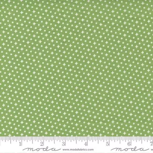 Zinnia Pollen Fresh Grass Yardage 24136 24by April Rosenthal Sold in 1/2 yard increments