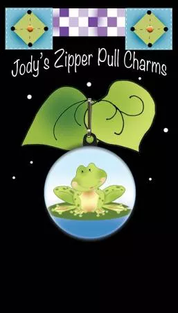 Zipper Charm Frog