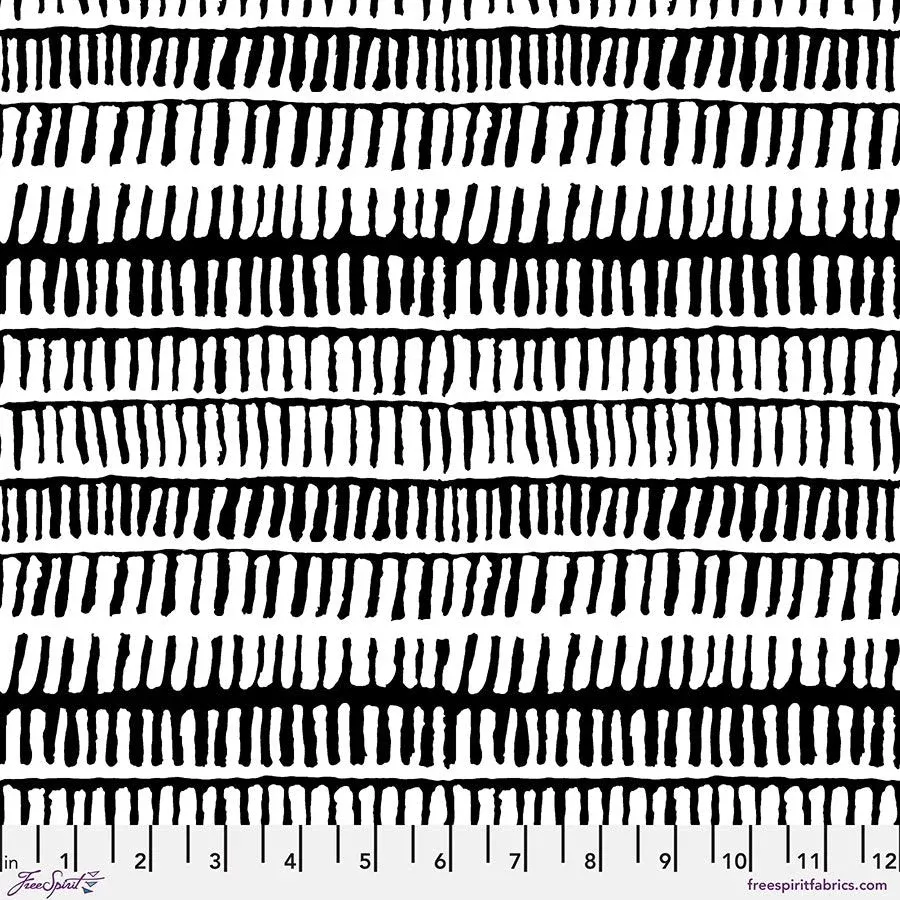 Zipper Stripe - Zebra PWBM103.ZEBRA August 2025 Collection by Kaffe Fassett Collective