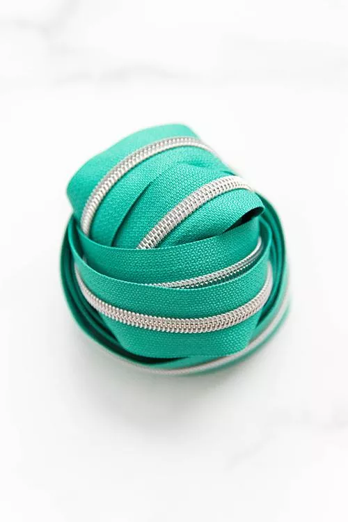Zipper Tape #5 3yd Sea Glass KAT ZIP10 by Knot And Thread