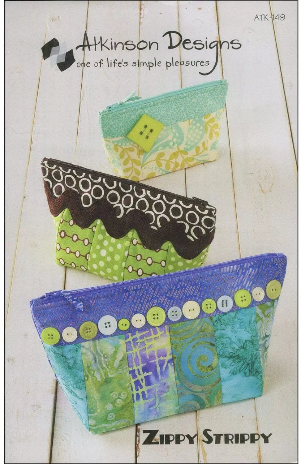 Zippy Strippy Bags - Atkinson Designs