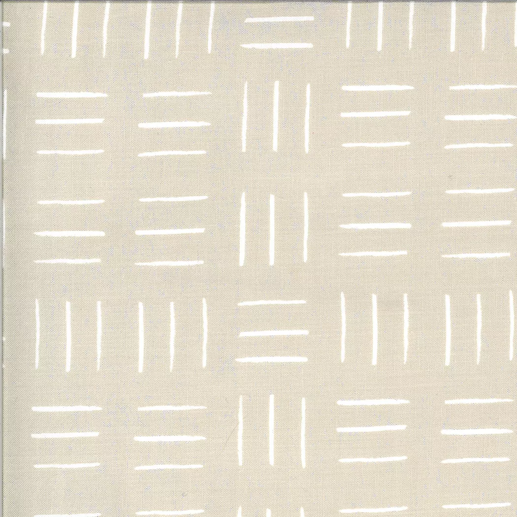 Zoology | Feather Opposing Lines by Gingiber For Moda Fabrics