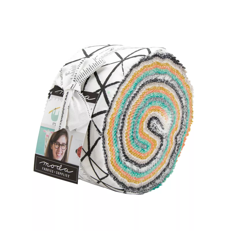 Zoology Jelly Roll by Gingiber For Moda Fabrics